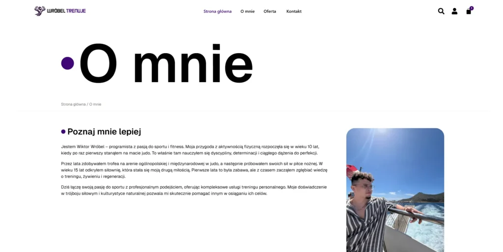 WrobelTrenuje o mnie