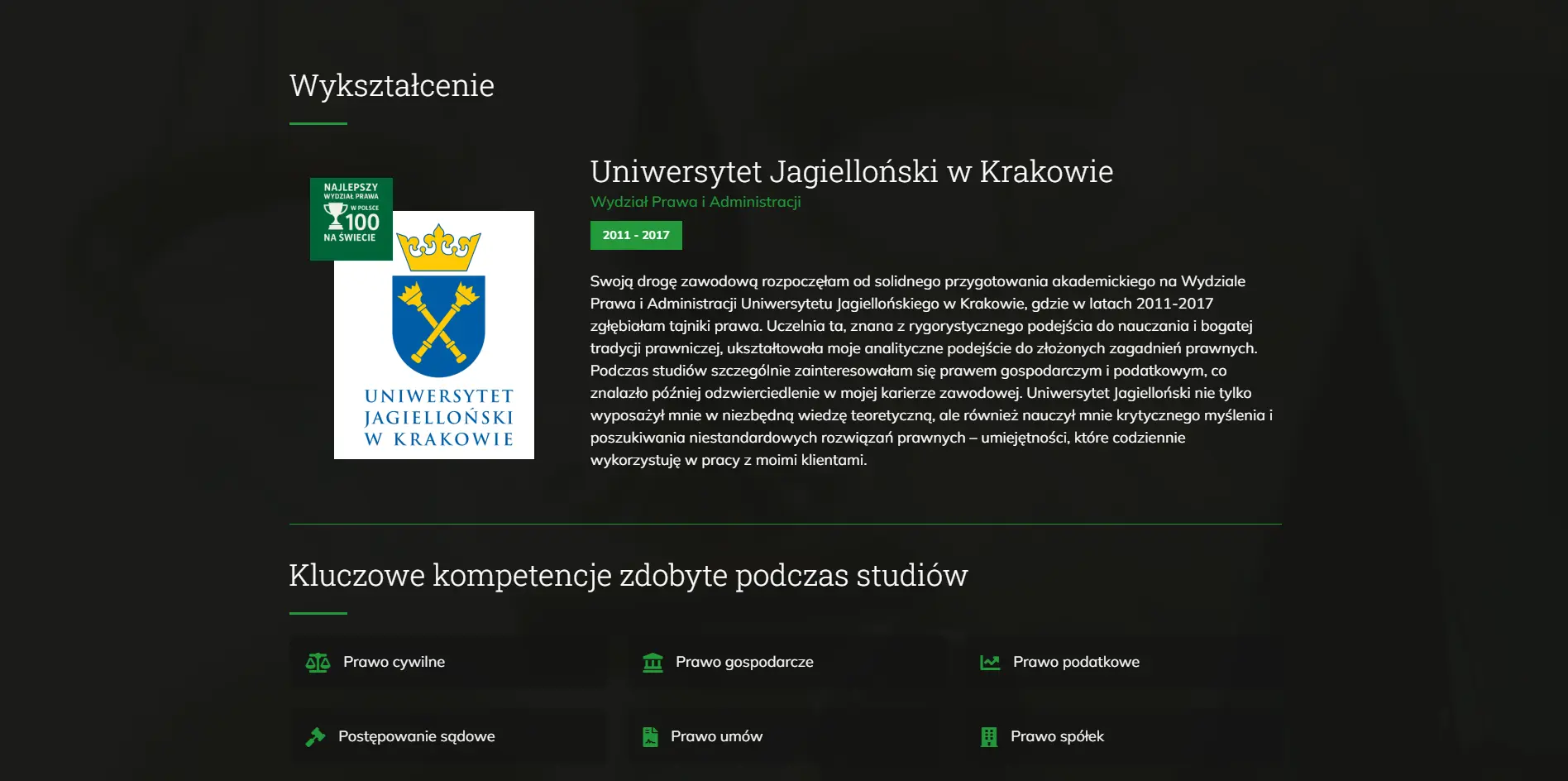 Natalia Wróbel o mnie