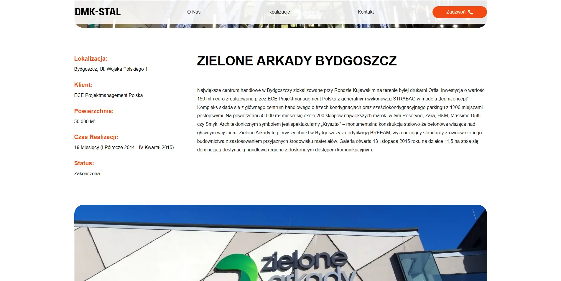 DMK Stal realizacja